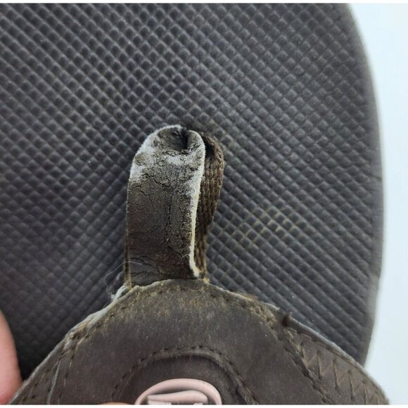 Vtg 2004 Reef Fanning Women's Thong Flip Flop Sandals Bottle Opener Bottom Sz 9 - Picture 14 of 14